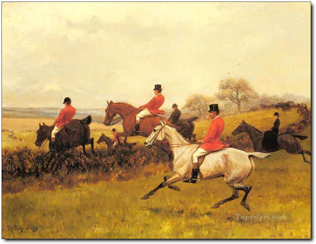 Gdr0005 classical hunting Oil Paintings